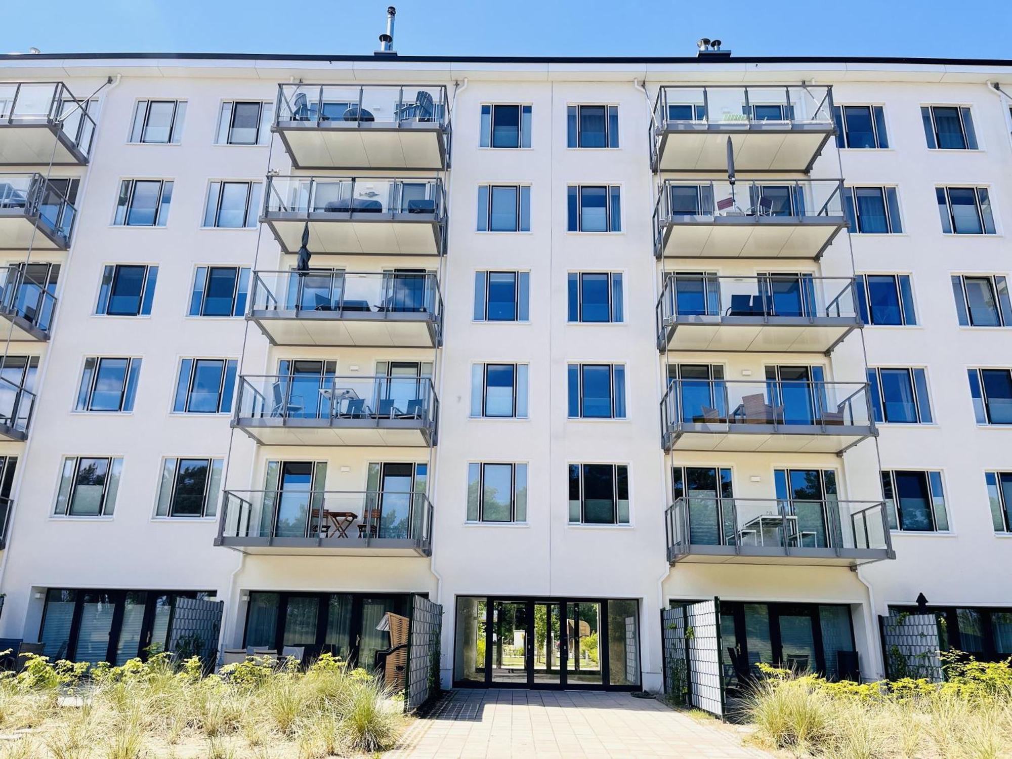 Ferienwohnung Aquamarin Im Haus Arkona Prora Binz Buitenkant foto